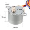 24BYJ48 DC 12V 4 Phase 5 Wire Gear Stepper Motor Mini Reduction Board view 4