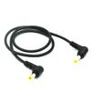 YSJJZRL 10A DC 5.5 x 2.5mm Double 90 Degree Male to Male Plug Cable, DC Power Cable Backward Compatible 5.5x2.1mm (1.5M) view 4