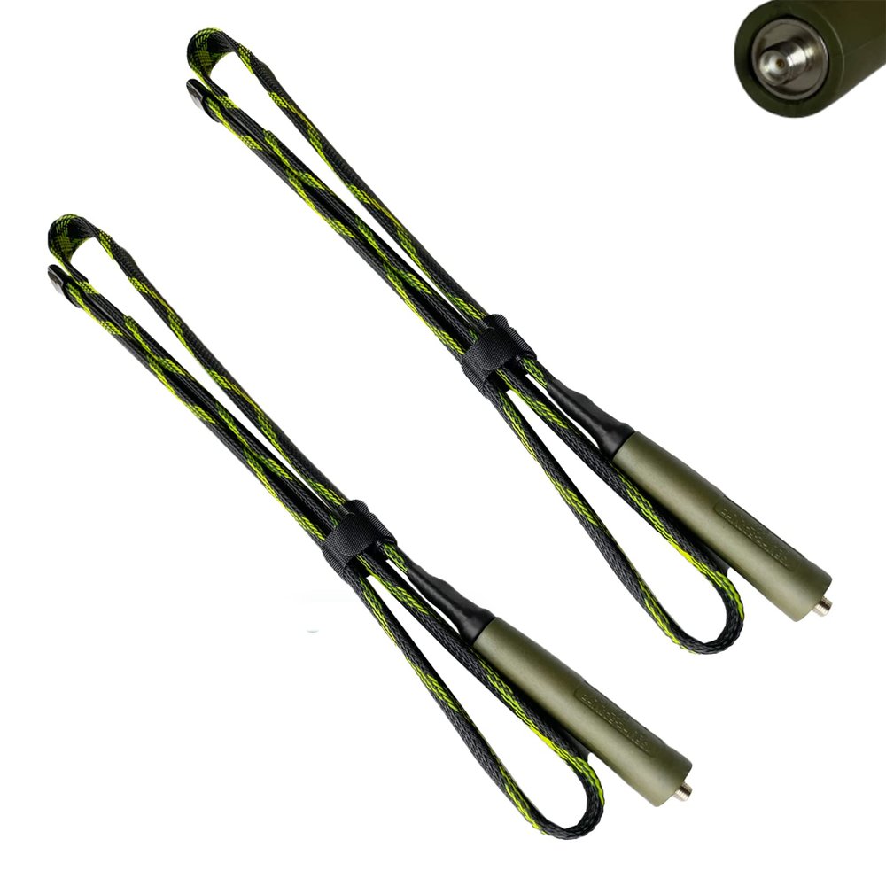 2pcs Radtel Full Band Tactical Antenna Camo 136-520MHz CS Foldable UHF VHF Ham Radio Ant for RT-890 RT-900 RT-910 RT-910B RT-470X RT-630 RT-920 (49 inch)