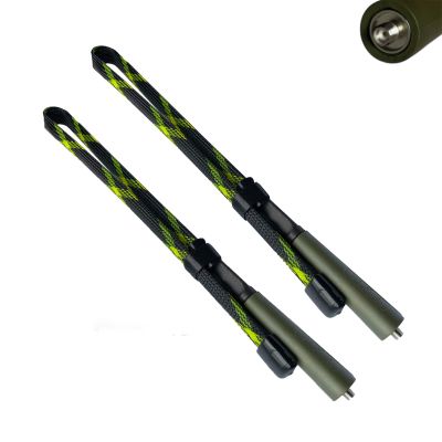 2pcs Radtel Full Band Tactical Antenna Camo 136-520MHz CS Foldable UHF VHF Ham Radio Ant for RT-890 RT-900 RT-910 RT-910B RT-470X RT-630 RT-920 (28 inch)