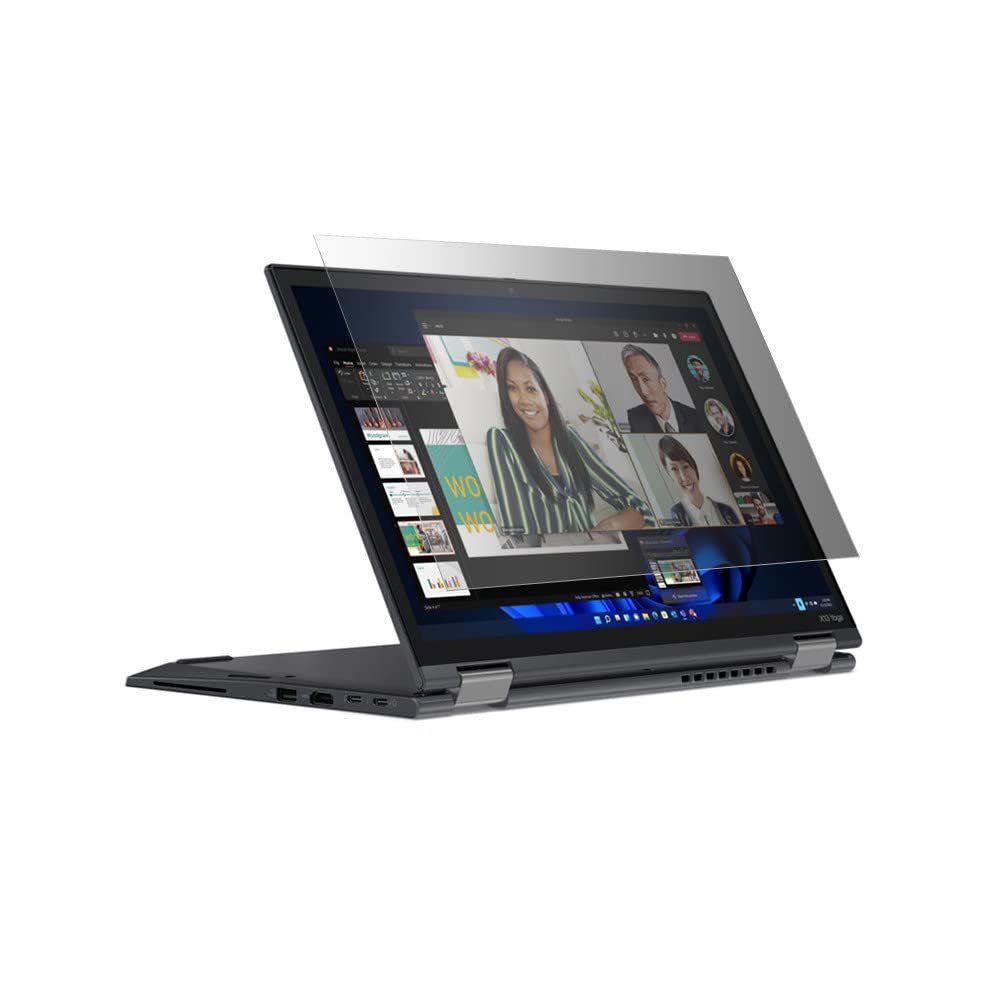 celicious Privacy 2-Way Anti-Spy Filter Screen Protector Film Compatible with Lenovo ThinkPad X13 Yoga Gen 3 (2-in-1)