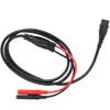 BNC Male Plug to Straight Banana Plug Coaxial Cable 100cm for Oscilloscope Test Extension 50 500V/5A view 4
