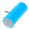 KIMISS 3.5 mm Jack Stereo Mini Speaker Portable Plug in Speaker for Mobile Phones and Tablets Plug in Speakers Mini Speaker with Aux Input Pillow for Sleeping Extern (Blue) view 1