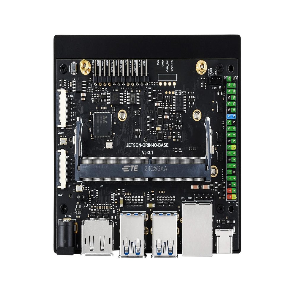 Jetson Orin Nano/NX Development Board Alternative Solution Base Developer Kit Based on Jetson Orin Nano and Jetson Orin NX Module @XYGStudy (Jetson-ORIN-IO-Base)
