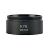 0.7X Stereo Microscope Barlow Lens 120mm Working Distance 48mm Installation Size view 4