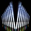 Zloveleexr 50 Pcs White Fiber Optic Wands,3 Models Wedding Sparklers,Glow Sticks,Glow in The Dark Party Supplies, Wedding Party Supplies,Fit Bridal Shower Birthday Valentine's Day view 1