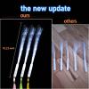 Zloveleexr 50 Pcs White Fiber Optic Wands,3 Models Wedding Sparklers,Glow Sticks,Glow in The Dark Party Supplies, Wedding Party Supplies,Fit Bridal Shower Birthday Valentine's Day view 2