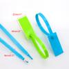 Muka Custom Plastic Sealing Tag Branded Cable Ties Wire Tie Nylon Label Zip Ties 10"-Green-100 pcs view 3
