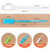 Muka Custom Plastic Sealing Tag Branded Cable Ties Wire Tie Nylon Label Zip Ties 10"-Green-100 pcs view 4
