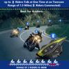 Motorcycle Helmet Bluetooth Intercom Kit, Motorbike Helmet Intercom Interphone Headset with DSP/CVC Noise Cancellation, 1500m 8 Riders Group Helmet Intercom, with FM Radio for ATV/Dirt Bike (1 Pack) view 3
