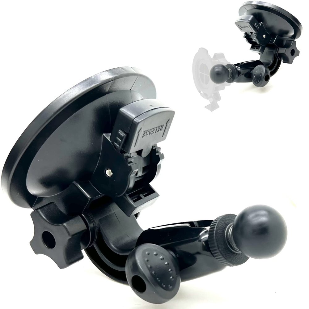 ChargerCity Heavy Duty Large 22mm Suction Mount for Garmin Overlander dezl OTR1000 OTR1010 OTR800 OTR810 Vieo RV 1090 1095 1051 890 895 851 DriveSmart 86 8"-10" Truck GPS Navigator