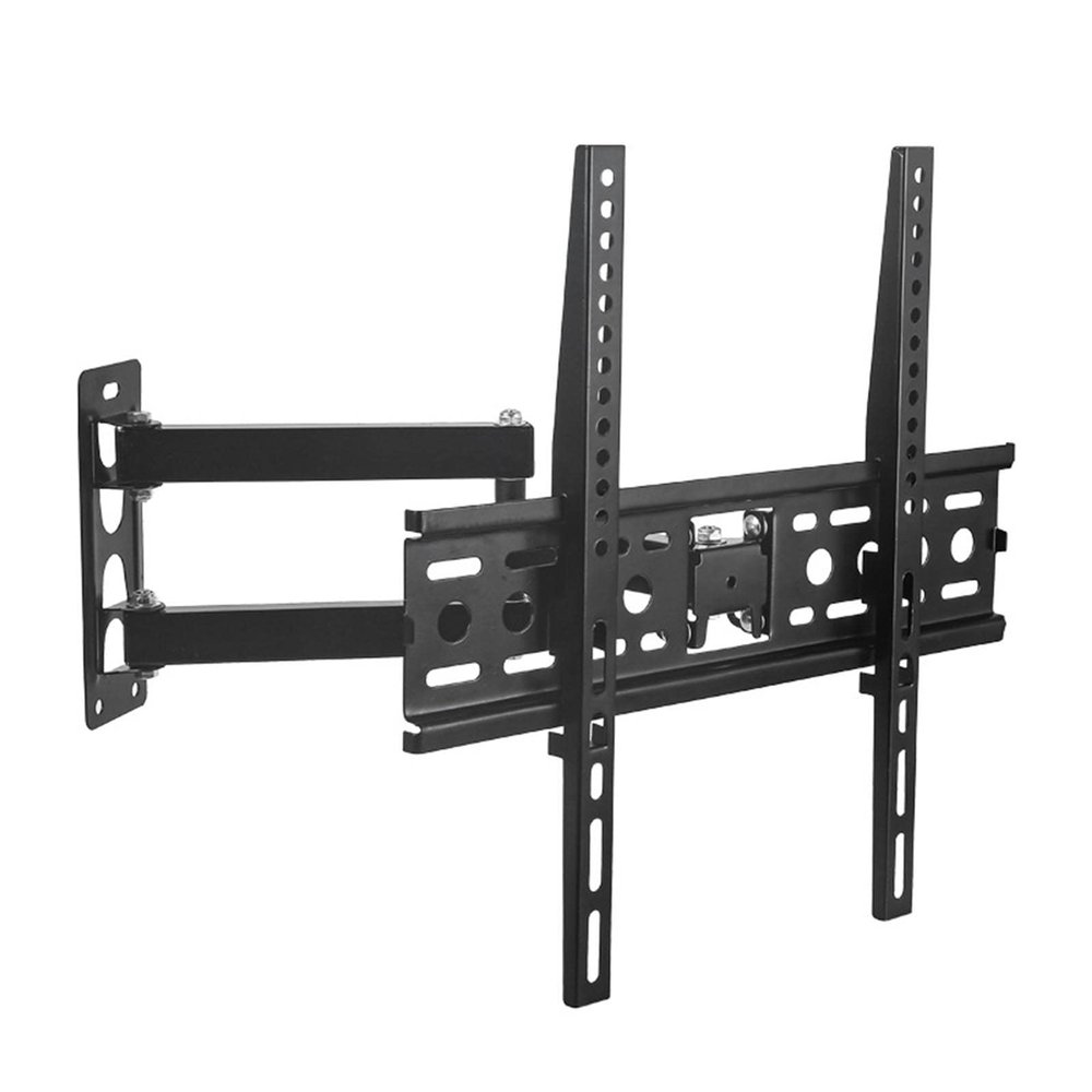 Tv Wall Bracket Tv Bracket Universal Tv Stand Mount 26inch Wall Telescopic Multifunction 26-55 Inches The Screw Lock is Firm Stable Wide Rocker Arm Swivels Left and Right (26-55inches,Black)