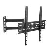 Tv Wall Bracket Tv Bracket Universal Tv Stand Mount 26inch Wall Telescopic Multifunction 26-55 Inches The Screw Lock is Firm Stable Wide Rocker Arm Swivels Left and Right (26-55inches,Black) view 1