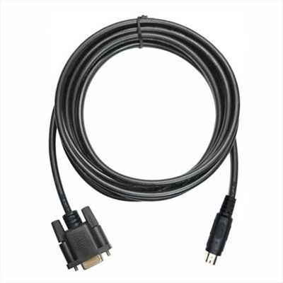 POP-DVP-CAB Compatible POP Text Monitor Connection DVP Series PLC Communication Line Black (5m)