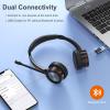 Yexatel Wireless Bluetooth Headset with Mic for PC & Work - Office Headset Noise Cancelling, 40H Talk Time, USB Dongle, Compatible with Teams/Zoom/3CX-Y890BTD Black view 4