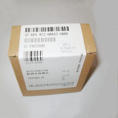 6ES7972-0BA52-0XA0 6ES7 972-0BA52-0XA0 Bus Connector with DP Head 90 Without Programming Port