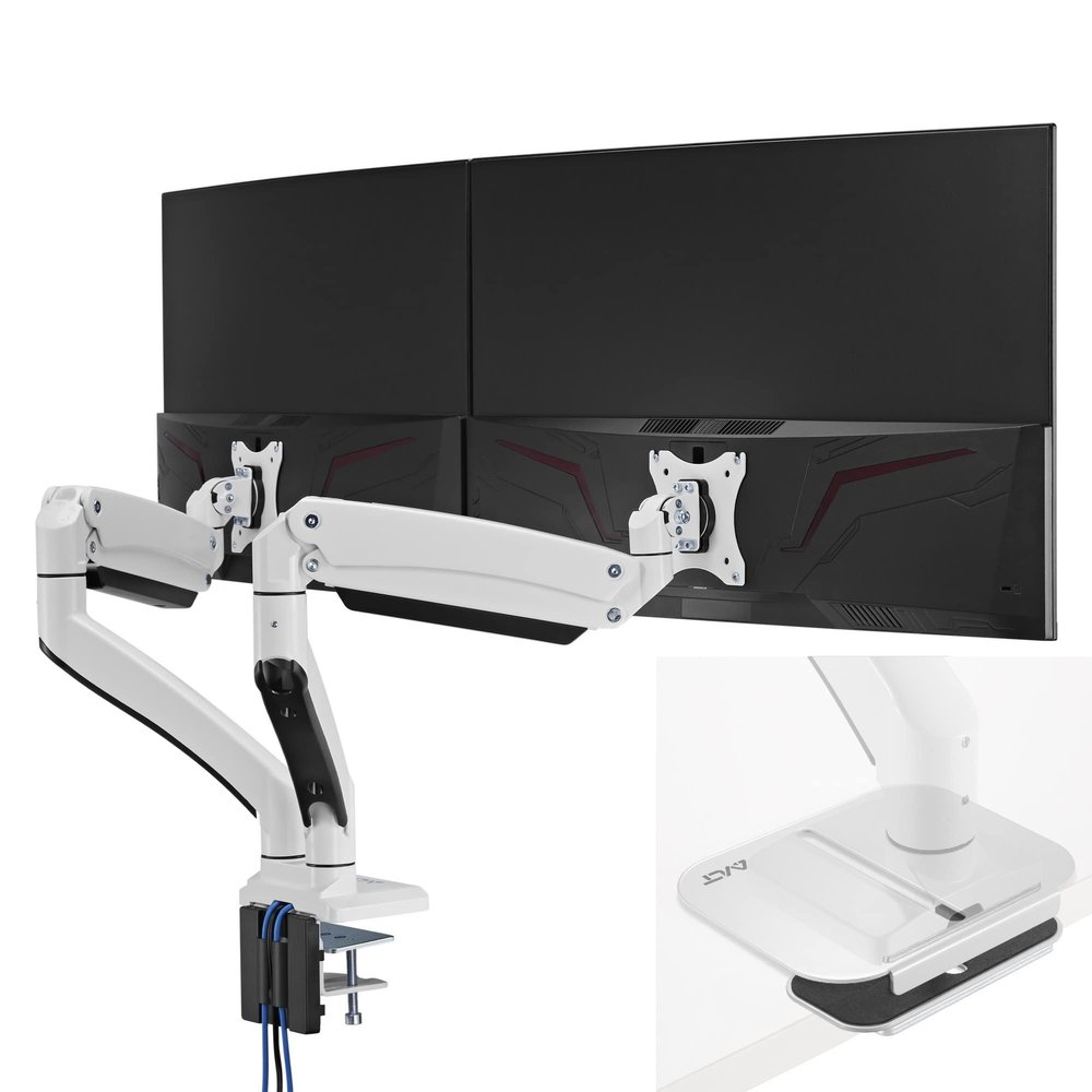AVLT Dual Monitor Arm and Reinforcement Plate