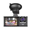 3 Channel Dash Cam for Car Camera Video Recorder Dashcam DVRs Black Box Dual Lens DVR with Rear View Camera 24H Parking Monitor (Three Lens) view 2