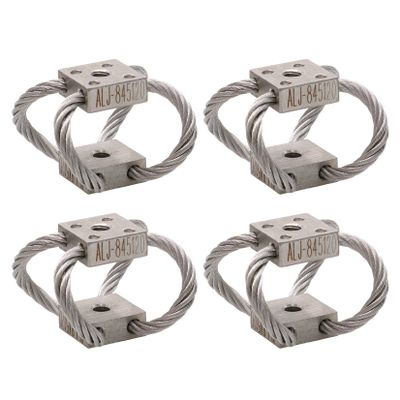4PCS RC UAV Aerial Photography Shock Absorbe Stabilizer 304 Stainless Steel Camera Gimbal Suction Cup Mount Isolator 0-8.8KG Load for Helicopter Drone Car Medical Van Stretcher (4pcs ALJ 845120)