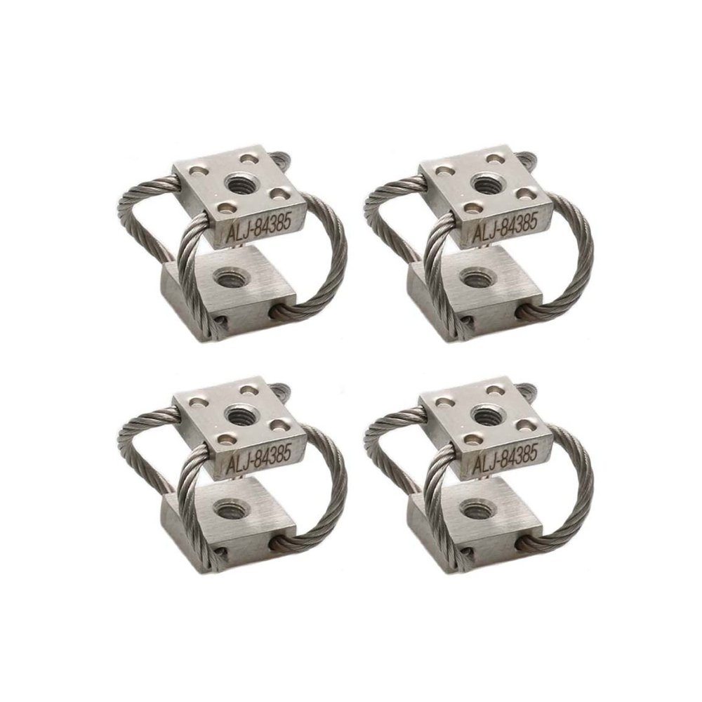 4PCS RC UAV Aerial Photography Shock Absorbe Stabilizer 304 Stainless Steel Camera Gimbal Suction Cup Mount Isolator 0-8.8KG Load for Helicopter Drone Car Medical Van Stretcher (4pcs ALJ 84385)