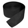Nylon Protective Sleeve Cable Chain Torch Hydraulic Hose Protector Cutting Wire Cover Management Wrap for Cord Tig Welding, 2" ID, 25' Length, Black view 1