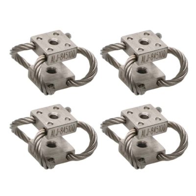 4PCS RC UAV Aerial Photography Shock Absorbe Stabilizer 304 Stainless Steel Camera Gimbal Suction Cup Mount Isolator 0-8.8KG Load for Helicopter Drone Car Medical Van Stretcher (4pcs ALJ-845100)