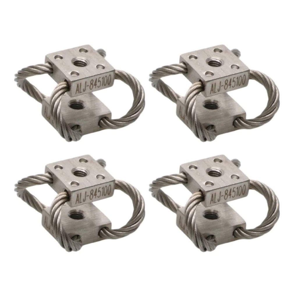 4PCS RC UAV Aerial Photography Shock Absorbe Stabilizer 304 Stainless Steel Camera Gimbal Suction Cup Mount Isolator 0-8.8KG Load for Helicopter Drone Car Medical Van Stretcher (4pcs ALJ-845100)