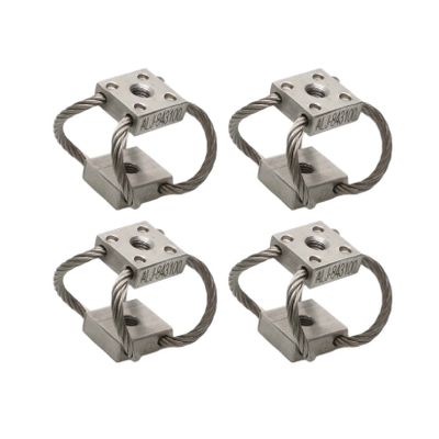 4PCS RC UAV Aerial Photography Shock Absorbe Stabilizer 304 Stainless Steel Camera Gimbal Suction Cup Mount Isolator 0-8.8KG Load for Helicopter Drone Car Medical Van Stretcher (4pcs ALJ 843100)