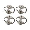 4PCS RC UAV Aerial Photography Shock Absorbe Stabilizer 304 Stainless Steel Camera Gimbal Suction Cup Mount Isolator 0-8.8KG Load for Helicopter Drone Car Medical Van Stretcher (4pcs ALJ 843100) view 1