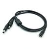YSJJZRL 70cm 10A DC 5.5x2.5mm 1 Female to 2/3/4/5 Male,5.5mm x 2.5mm DC Y Splitter Cable (1 Female to 5 Male) view 3