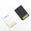 YANHAO [Video Game Parts] 1Pcs SD TF to Memory Stick MS Pro Duo for PSP 1000 2000 3000 Card Dual 2 Slot Adapter Converter [Replace] (Color : White Dual Card Slot) view 3