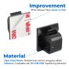 Large Cable Clips 40pcs with Strong Adhesive Tapes,Wire Holder Organizer Cord Management for Car, Office and Home (Black- L05(40PCS)) view 2