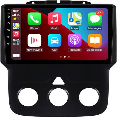CSC AUTO 8 Core (3G+32G) Android 12 Stereo for Dodge Ram 1500 2500 3500 (2013-2018) Manual AC,9 Inch IPS Display Built-in Wireless Carplay/Android Auto/Navigation