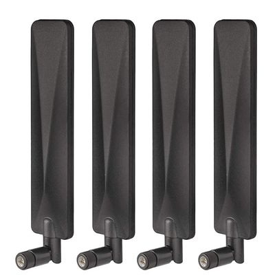 Bingfu 4G LTE SMA Antenna 9dBi (4-Pack) - for Cellular CPE Router, Hotspot, Gateway, IoT Router, Trail Game Camera & Outdoor Security Camera