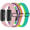 3PACKS Soft Nylon Bands Compatible with Fitbit Inspire 3 Bands Elastic Breathable Stretchy Loop Bracelet Quick Release Wristbands Sport Strap for Fitbit Inspire 3 Women Men view 1