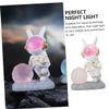 HAPINARY Room Night Light Cute Bunny Astronaut Glow for Nursery for Breastfeeding Diaper Changing Compact Decorative Lamp for Boys and Girls Bedroom view 4