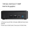 Intel NUC 13 Arena Canyon Mini PC NUC13ANKi7 Mini Desktop Computer/HTPC 13th Gen. Intel Core i7-1360P,12 Cores(4P+8E), 16 Threads,WiFi 6, Bluetooth 5.3,Windows 11 Pro(32GB DDR4 RAM,2TB PCIe SSD) view 2