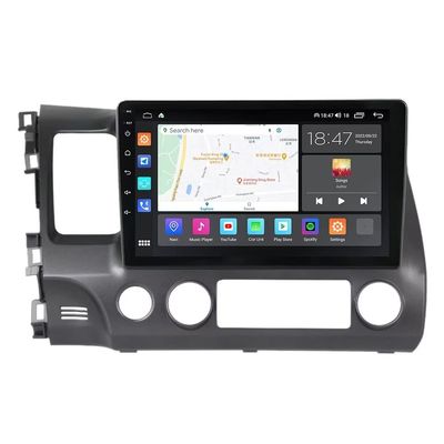 2K 10.36" 2000 * 1200 Touch Screen Android 11 Car Stereo for Honda Civic 2006 2007 2008 2009 2010 2011 Upgrade Radio Dash Kit, Carplay, Android Auto, GPS Navi, Voice Control,36 Bands DSP,SWC