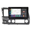2K 10.36" 2000 * 1200 Touch Screen Android 11 Car Stereo for Honda Civic 2006 2007 2008 2009 2010 2011 Upgrade Radio Dash Kit, Carplay, Android Auto, GPS Navi, Voice Control,36 Bands DSP,SWC view 1