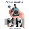 Wurui TXQ G6 Global-ptt 4G POC walkie Talkie for Adults Long Range intercom 1000 Miles Distance Network Two Way Radio (2silverwithCard) view 4