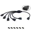 Jstincal 1-to-5 ARGB Splitter Cable, ARGB Cable, 5V 3 Pin Addressable RGB Extension Cable ARGB LED Sync Cable for Computer Chassis CPU Cooler and 5V ARGB Fan (1 Pack) view 1