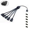 Jstincal 1-to-5 ARGB Splitter Cable, ARGB Cable, 5V 3 Pin Addressable RGB Extension Cable ARGB LED Sync Cable for Computer Chassis CPU Cooler and 5V ARGB Fan (1 Pack) view 2