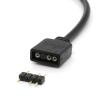 Jstincal 1-to-5 ARGB Splitter Cable, ARGB Cable, 5V 3 Pin Addressable RGB Extension Cable ARGB LED Sync Cable for Computer Chassis CPU Cooler and 5V ARGB Fan (1 Pack) view 4