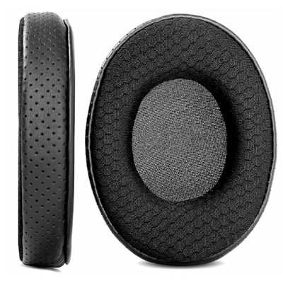 ACCOUTA Breathable Replacement Earpads Cushions Compatible with Superlux HD 681EVO 668B HD681 681B 662 Headphones Ear Pads with Durable Fabric/Breathable Protein Leather and Memory Foam