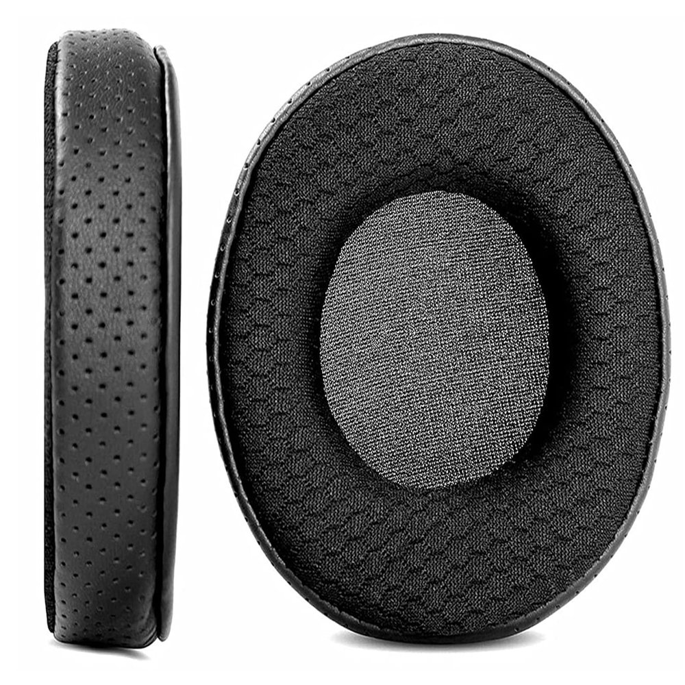 ACCOUTA Breathable Replacement Earpads Cushions Compatible with Superlux HD 681EVO 668B HD681 681B 662 Headphones Ear Pads with Durable Fabric/Breathable Protein Leather and Memory Foam