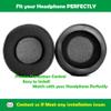 ACCOUTA Breathable Replacement Earpads Cushions Compatible with Superlux HD 681EVO 668B HD681 681B 662 Headphones Ear Pads with Durable Fabric/Breathable Protein Leather and Memory Foam view 3