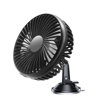 Car Fan, 3 Blades 360 Degree Rotation Relieve Heat Vehicle Fan, Universal Rear Seat USB Freshener Ventilation Fan for Car Home Office A