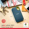SanDisk 2TB Extreme Portable SSD - Up to 1050MB/s, USB-C, USB 3.2 Gen 2, IP65 Water and dust Resistance, Updated Firmware, Monterey - External Solid State Drive - SDSSDE61-2T00-G25M view 2