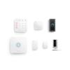 Ring Video Doorbell Wired with All-new Ring Indoor Cam (White) and Ring Alarm 5-Piece (White) view 1