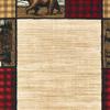 8' X 10' Ivory Southwestern Power Loom Stain Resistant Area Rug view 4